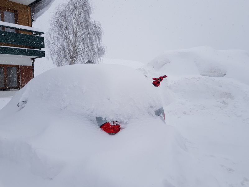 Lech, Austria - March 2019